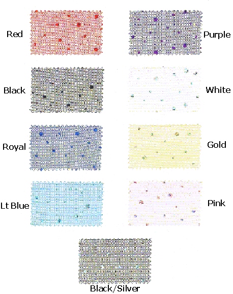 glitter tulle color chart